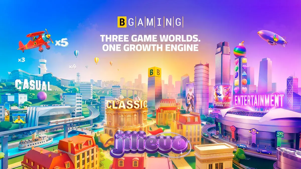 BGaming Three Game Worlds portfolio concept presentation